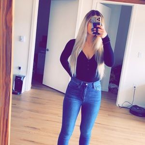 Dynamite bodysuit - black